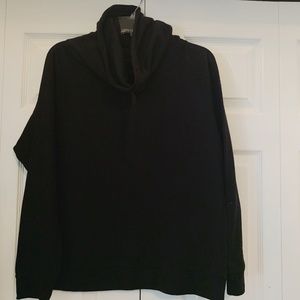 Black cowl neck Nike sweatshirt
